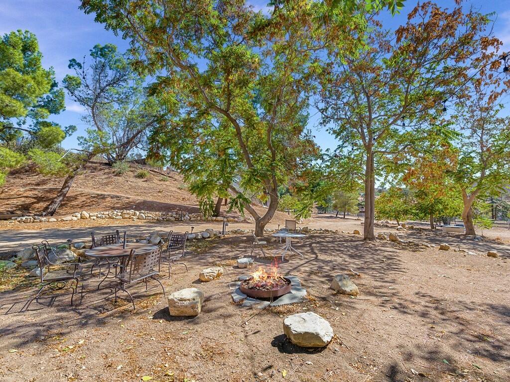 35269 Red Rover Mine Road Acton, CA 93510 - Photo 18 of 19 a backyard of a house with lots of green space
