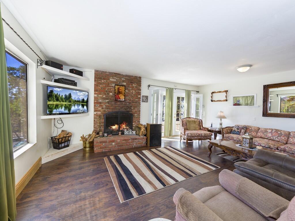 35269 Red Rover Mine Road Acton, CA 93510 - Photo 7 of 19 a living room with furniture fireplace and a window