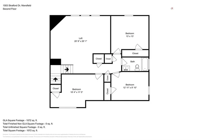 $2,595 | 1503 Stratford Drive, Mansfield, TX 76063