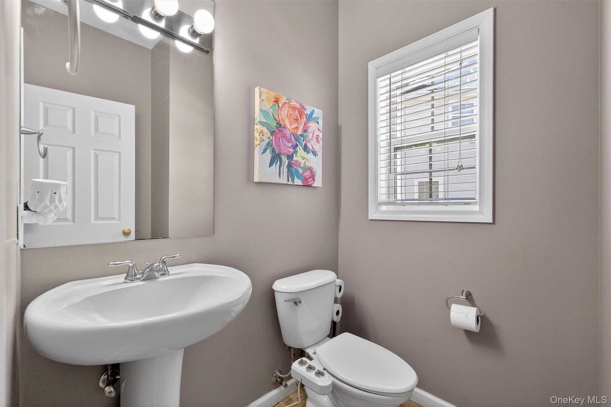 32 Peter Turner Road Monroe, NY 10950 - Photo 20 of 42 a bathroom with a toilet sink and mirror