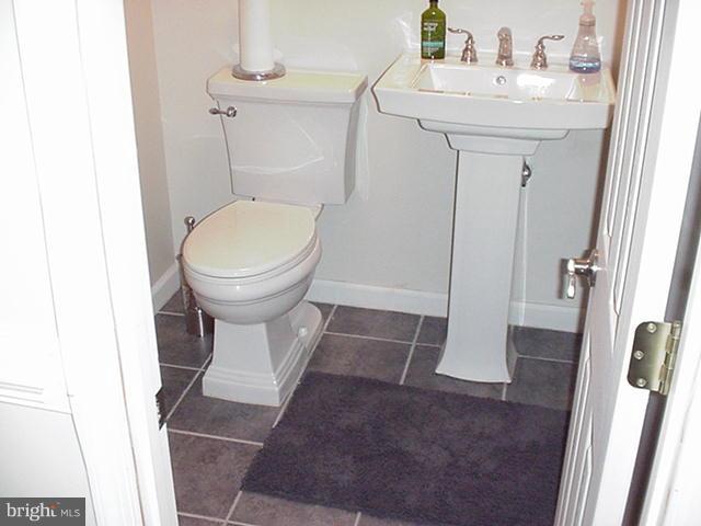 9017 Bruno Road Randallstown, MD 21133 - Photo 17 of 18 Modern / Upgraded Powder room in basement!!