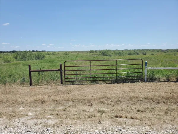 a view of a garden with wooden fence