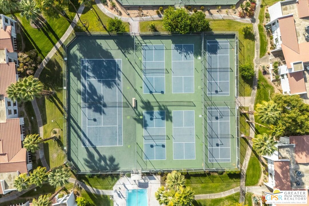 1050 Ramon Road, Unit 116 Palm Springs, CA 92264 - Photo 28 of 34 a bird view of a building