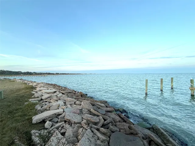 a view of an ocean beach
