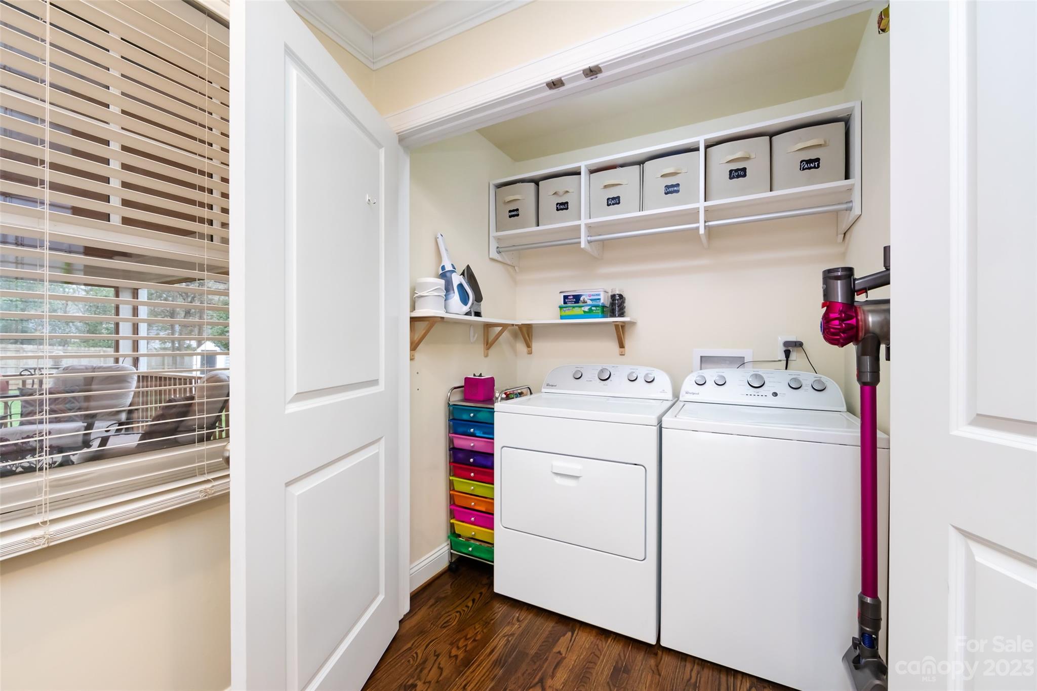 4341 Applegate Road Charlotte, NC 28209 - Photo 18 of 39 a storage room with washer and dryer