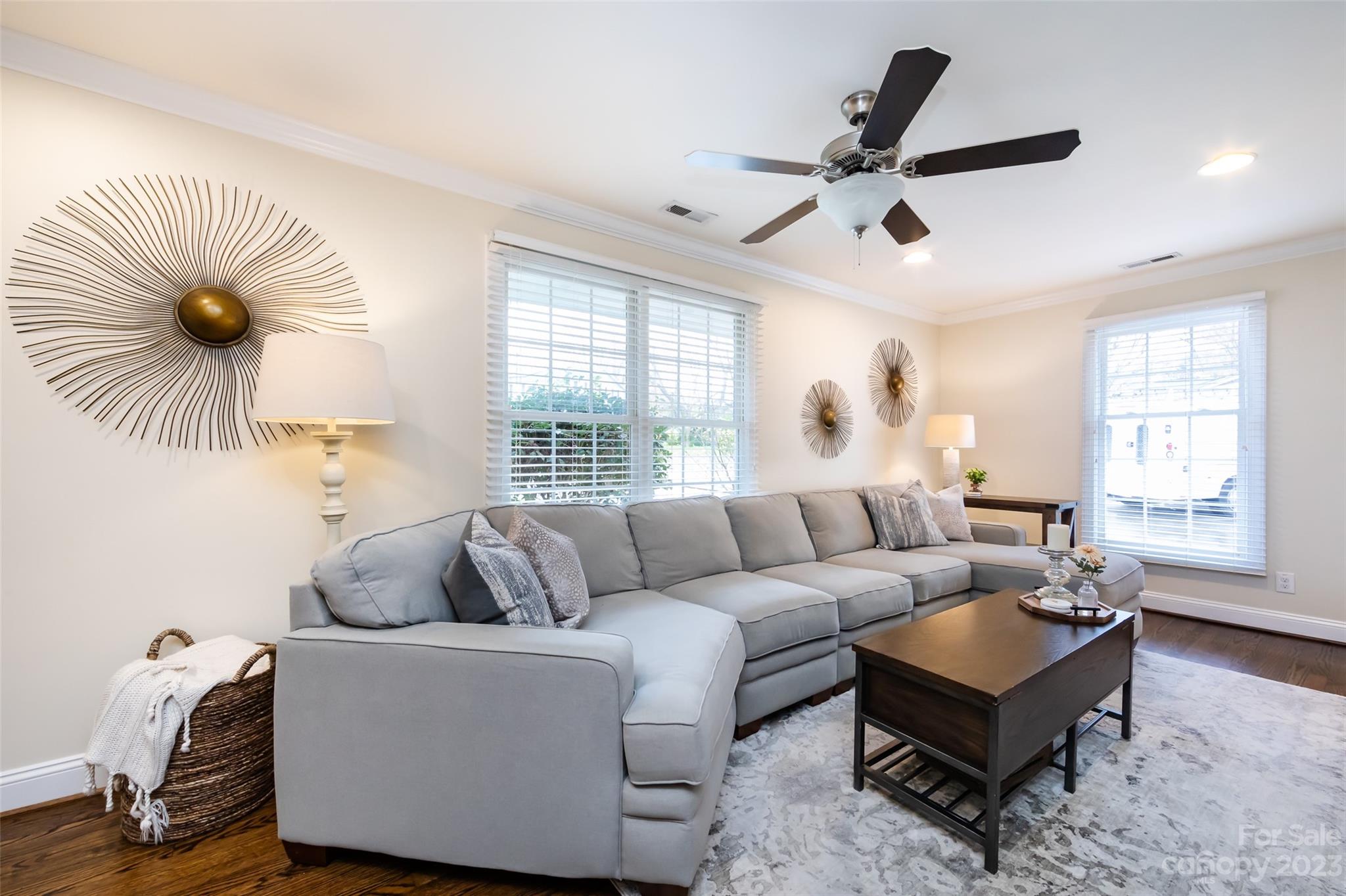 4341 Applegate Road Charlotte, NC 28209 - Photo 9 of 39 a living room with furniture and a large window