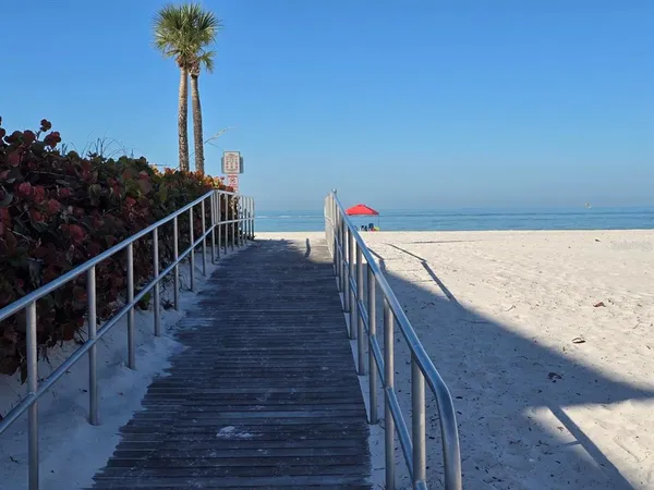 a view of balcony with wooden floor and a potted plant