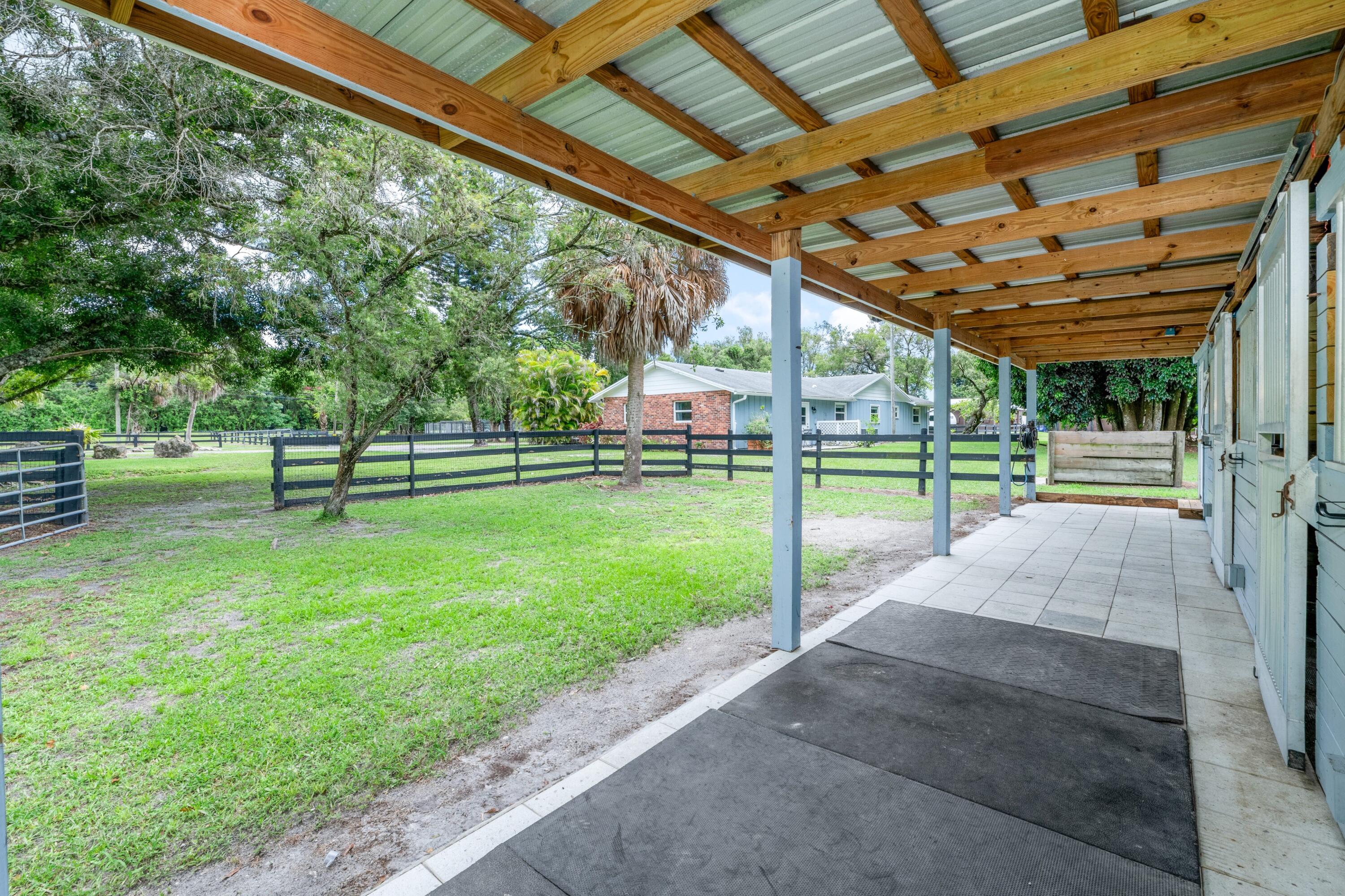 14536 N Road Loxahatchee Groves, FL 33470 - Photo 66 of 79 3 Stall Barn with Tack Room