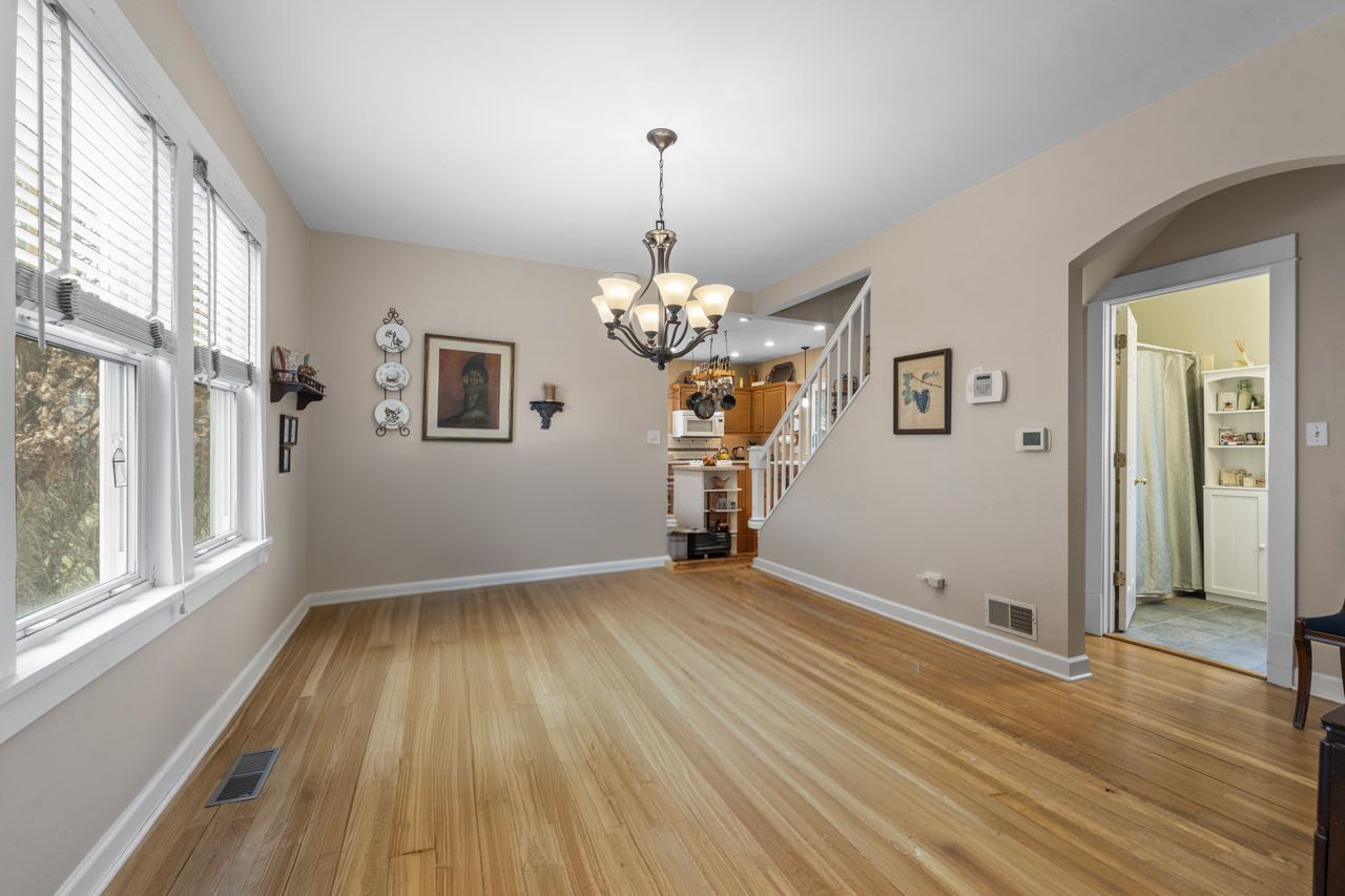 114 South Elm Street Mount Prospect, IL 60056 - Photo 12 of 44 a view of livingroom with window and wooden floor