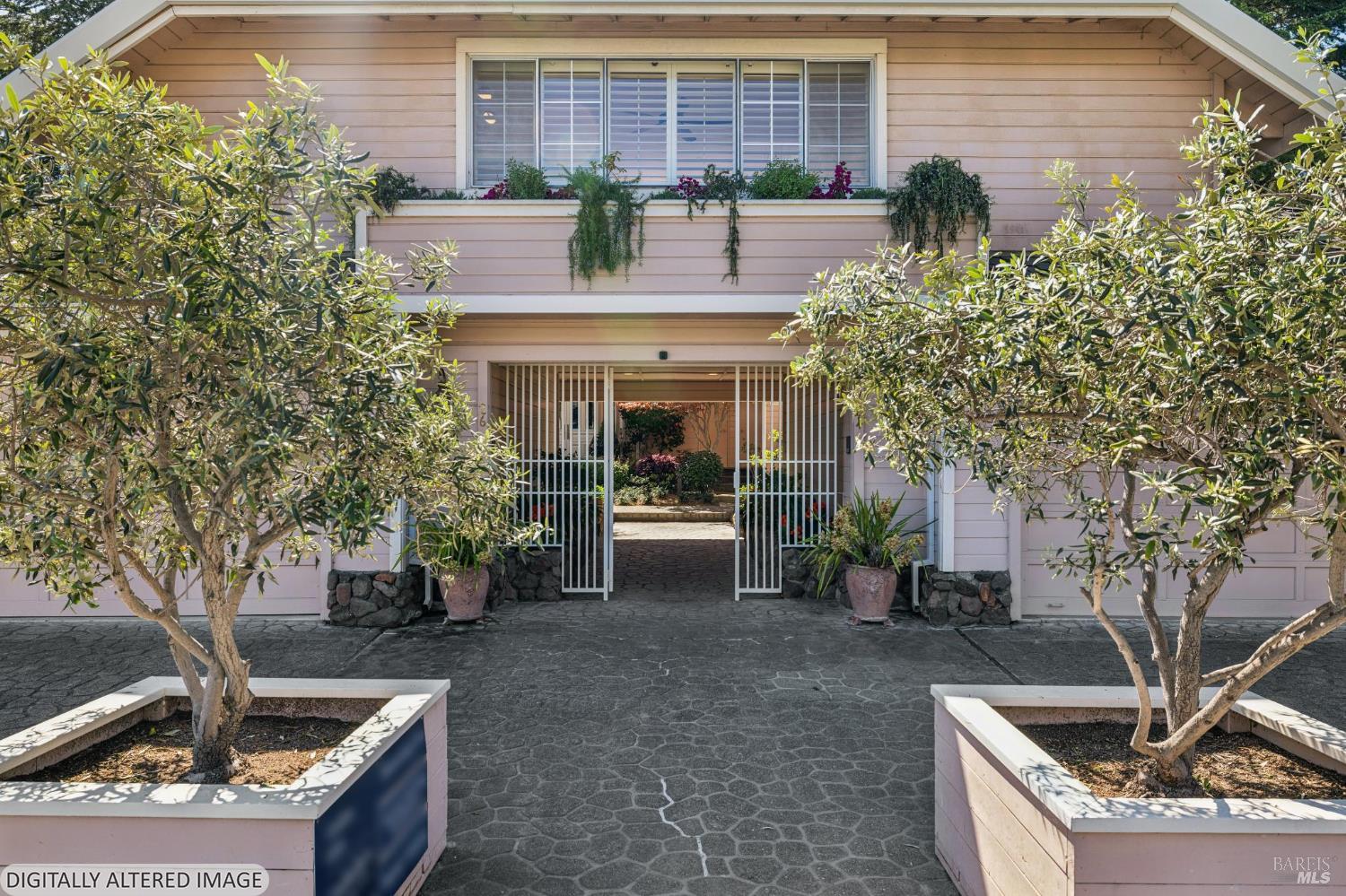 24 Mooring Road San Rafael, CA 94901 - Photo 60 of 71 Front entrance for 24 and 26 Mooring Road. 2-car garage for 24 Mooring is on the right and 2-car garage for 26 Mooring is on the left.