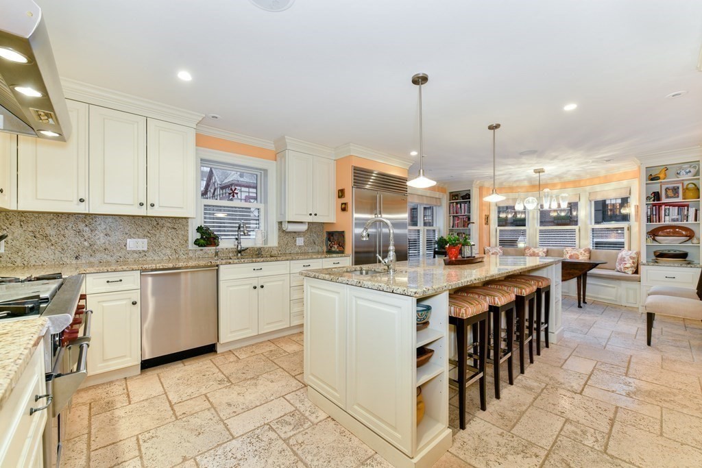 88 Beacon Street, Unit 3 Boston, MA 02108 - Photo 8 of 28 a kitchen with counter space appliances and cabinets