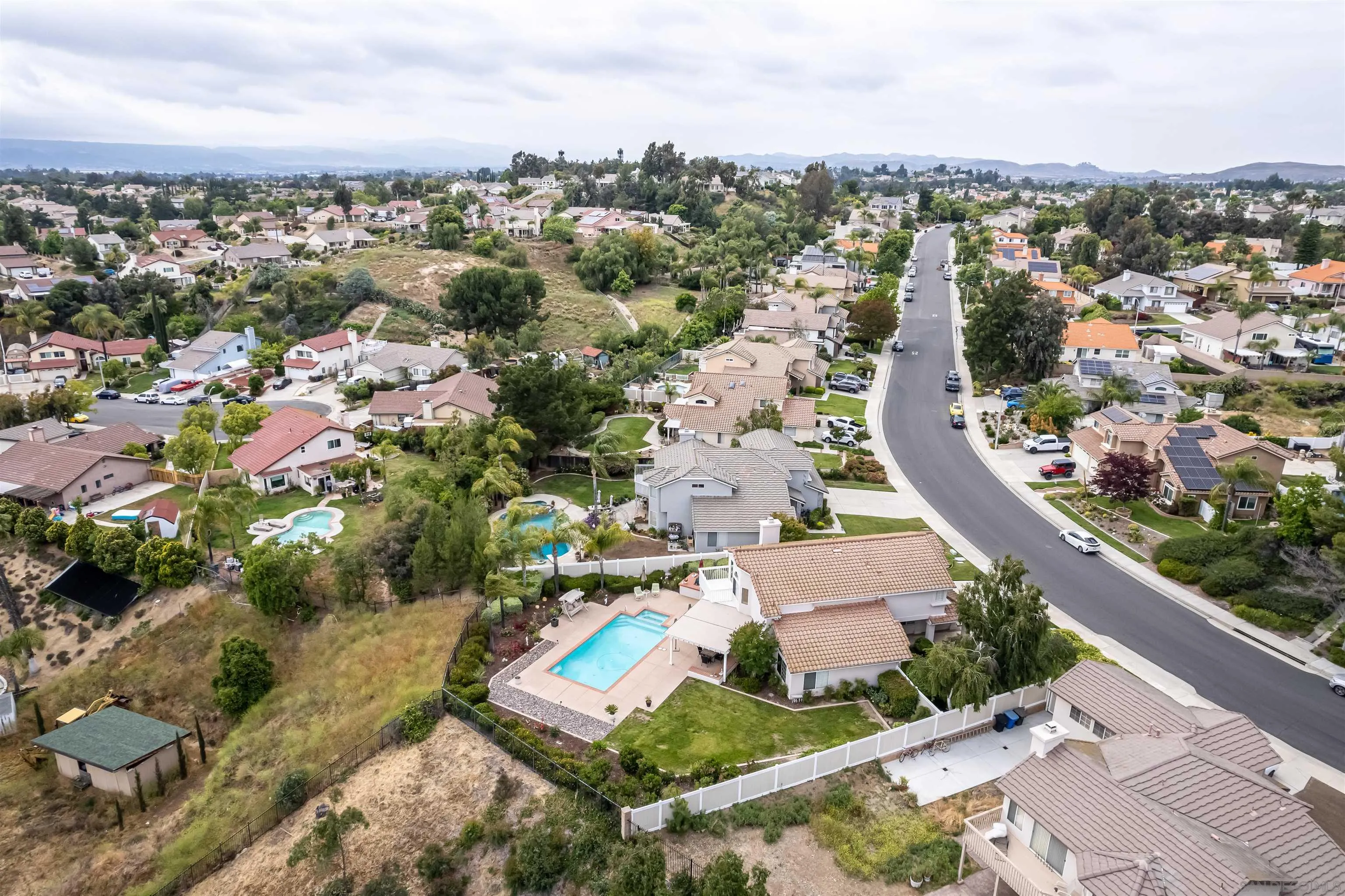 41411 Rue Jadot Temecula, CA 92591 - Photo 51 of 54 an aerial view of residential houses with outdoor space