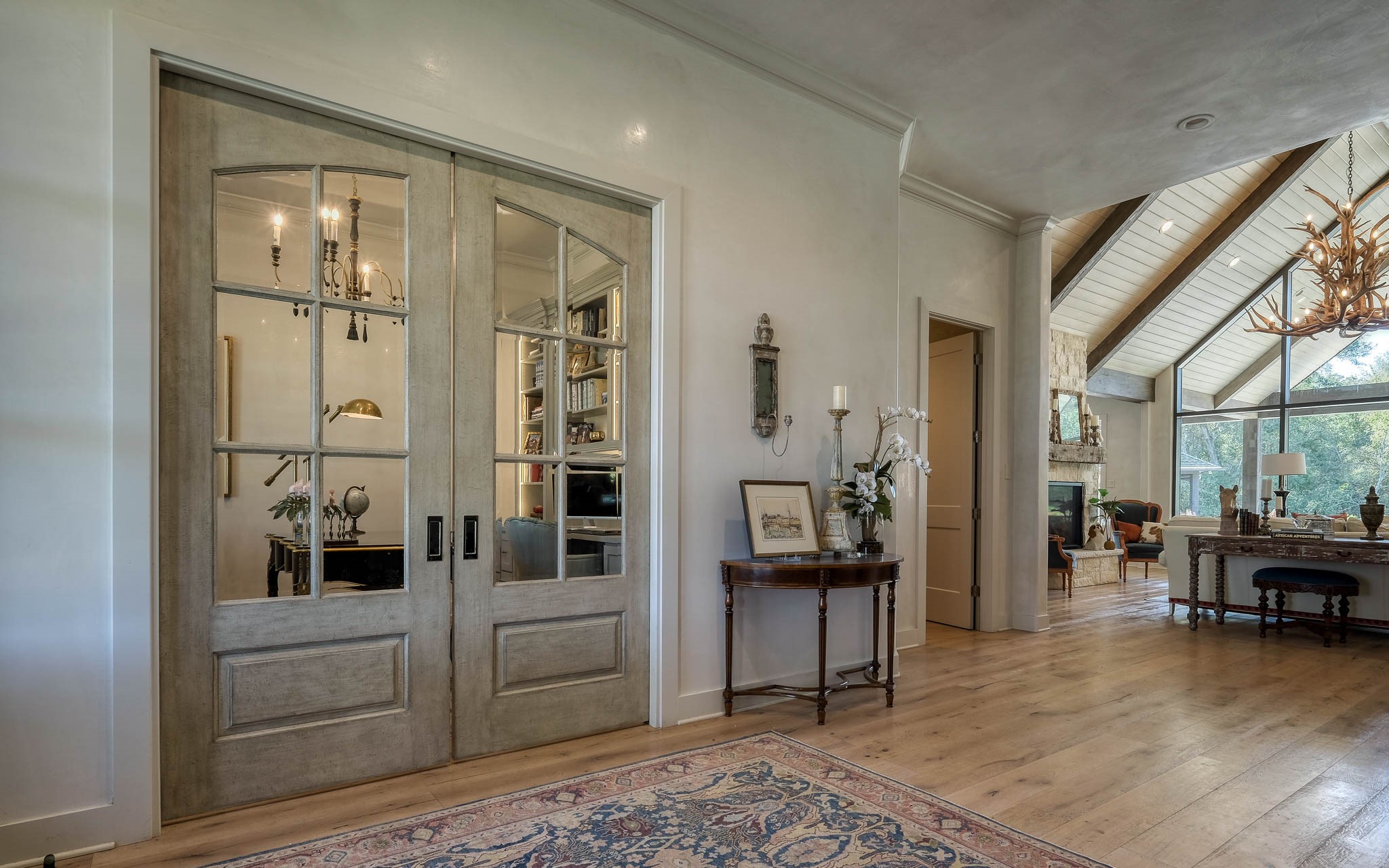 22474 Kmiec Road Hempstead, TX 77445 - Photo 3 of 50 Large Foyer leads to elegance. 11' ceiling throughout.