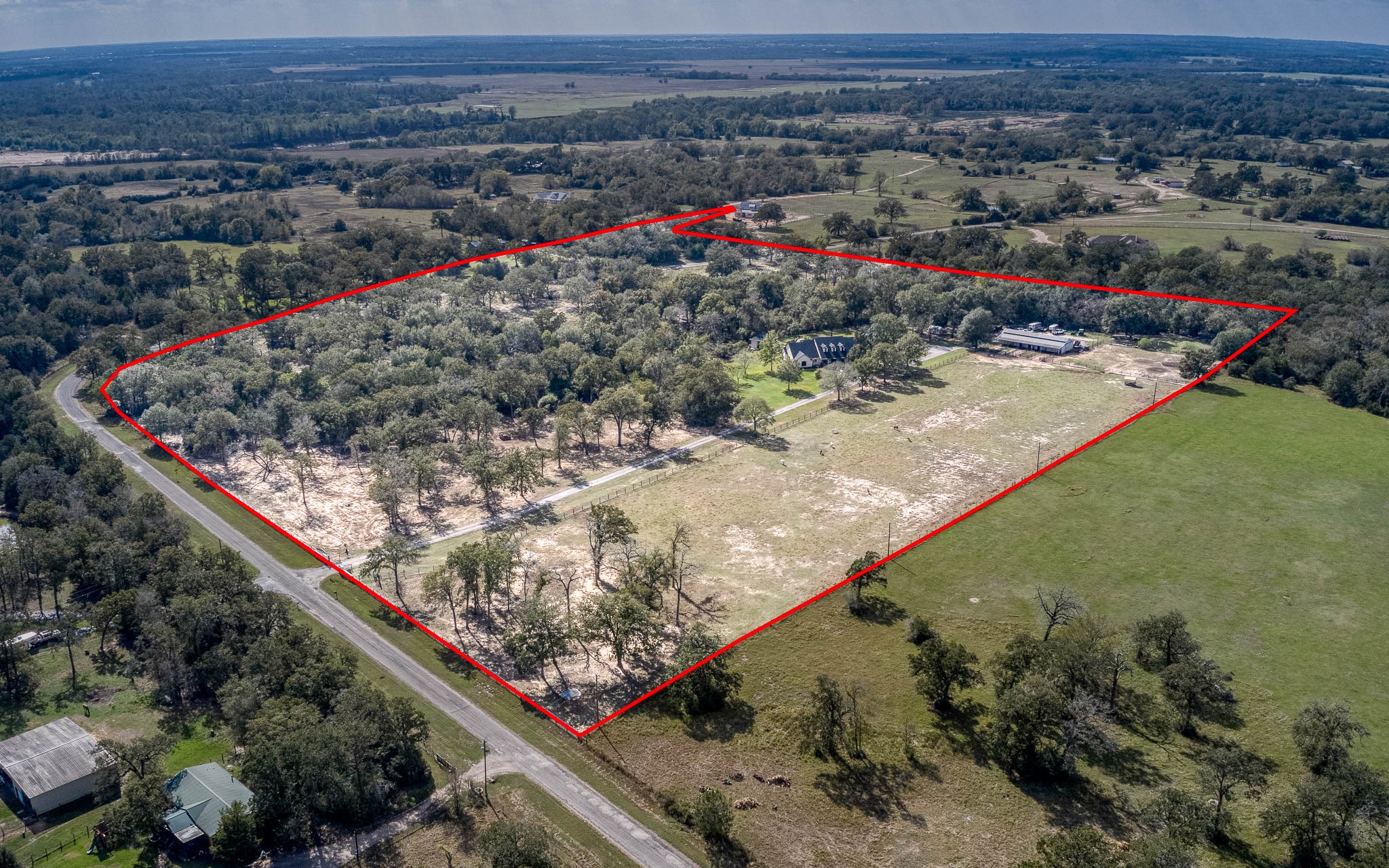 22474 Kmiec Road Hempstead, TX 77445 - Photo 46 of 50 Scattered trees and open pastures for grazing.