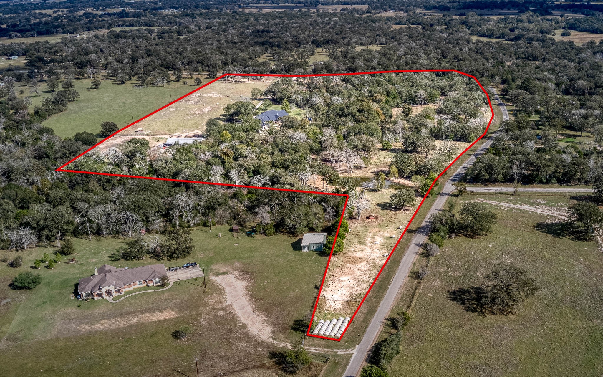 22474 Kmiec Road Hempstead, TX 77445 - Photo 47 of 50 Paved road frontage on two sides.