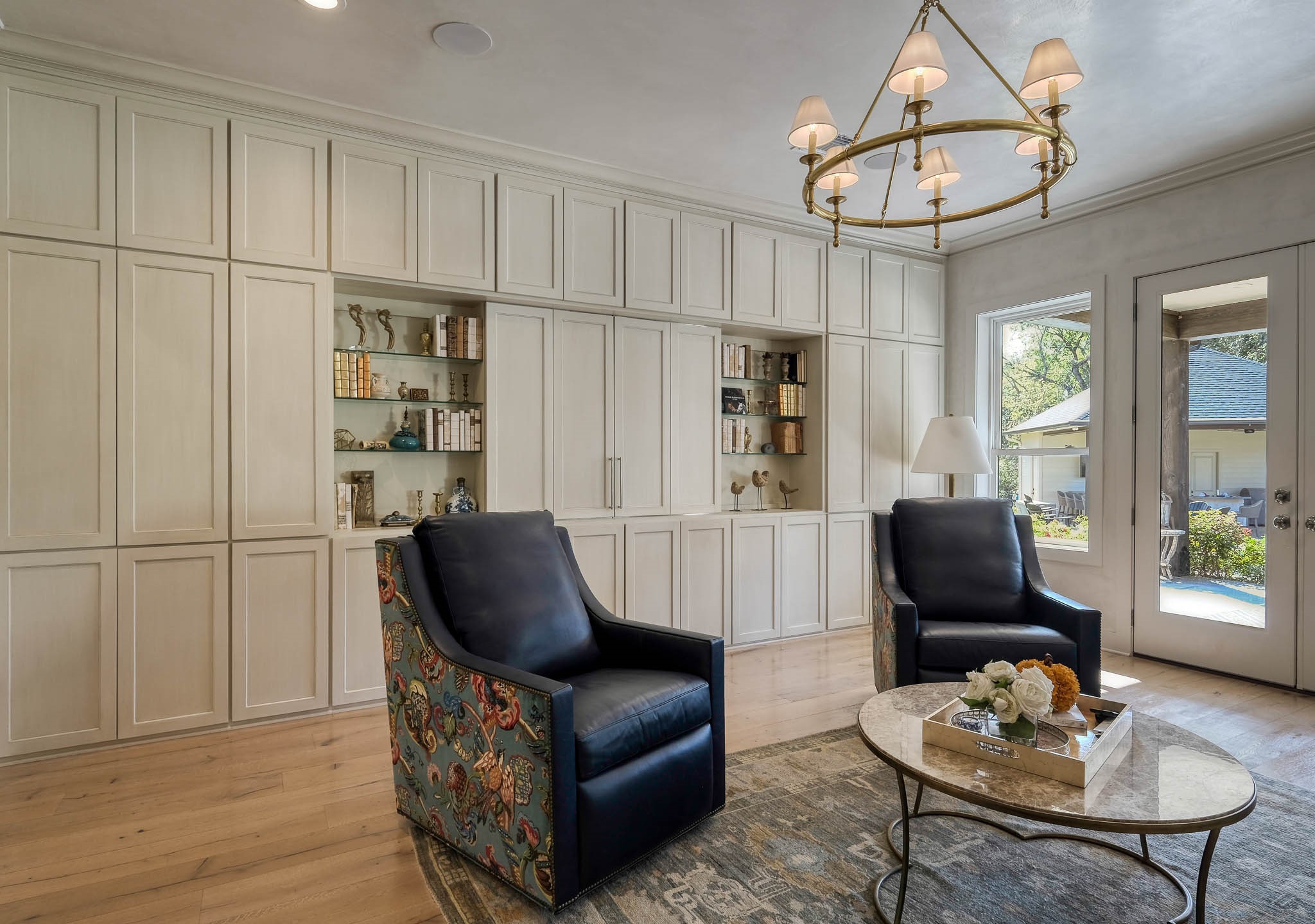 22474 Kmiec Road Hempstead, TX 77445 - Photo 9 of 50 Family room with custom built-ins.