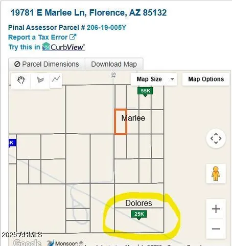 $24,900 | 0 South Dolores Road, Unit 2, Florence, AZ 85132