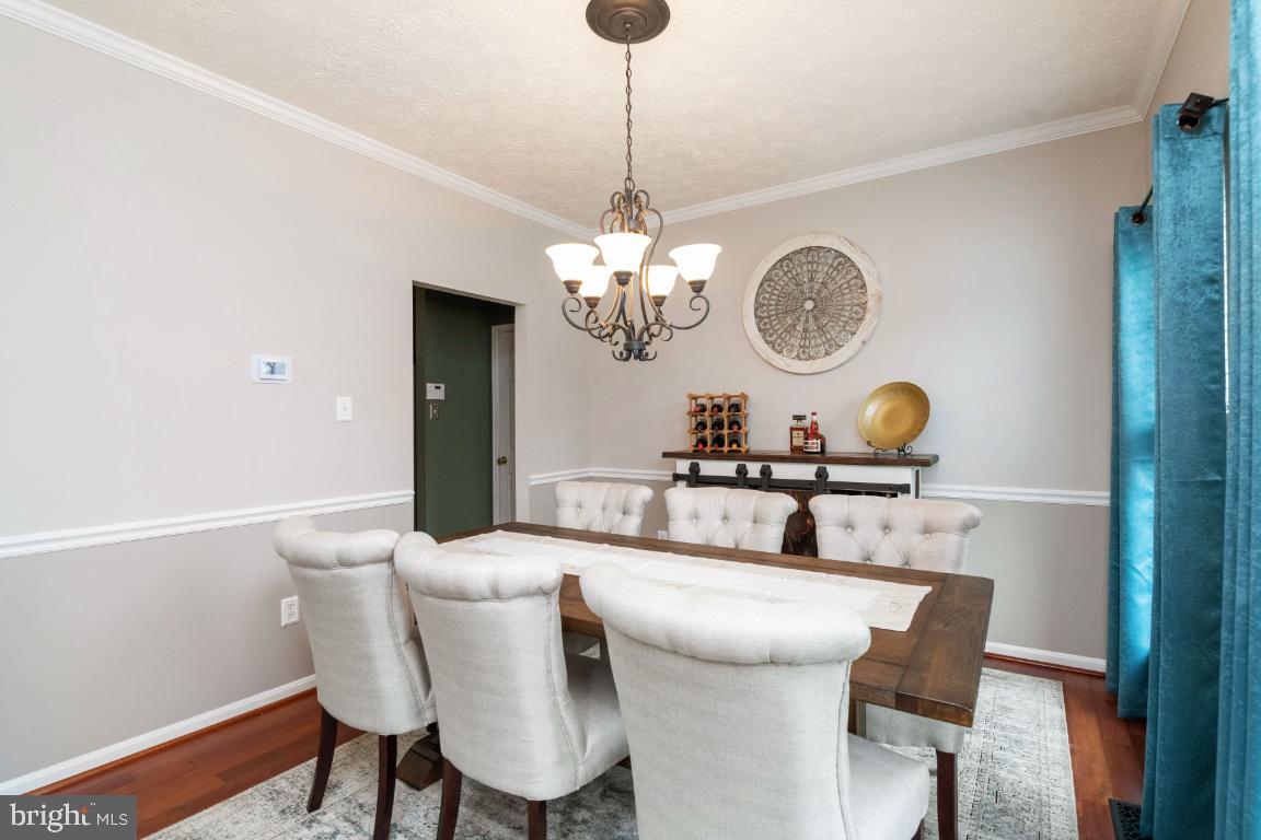 307 Spry Island Road Joppa, MD 21085 - Photo 9 of 46 Dining room has Brazillian cherry flooring