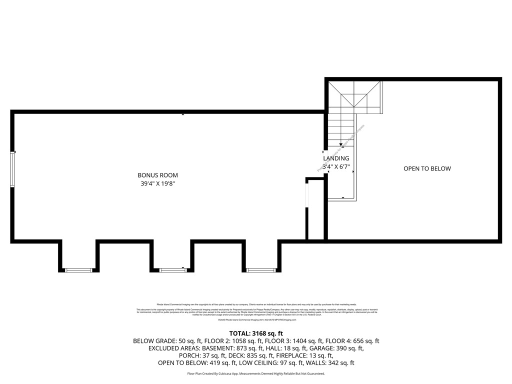 50 Sundale Road Cranston, RI 02921 - Photo 32 of 34 third floor layout