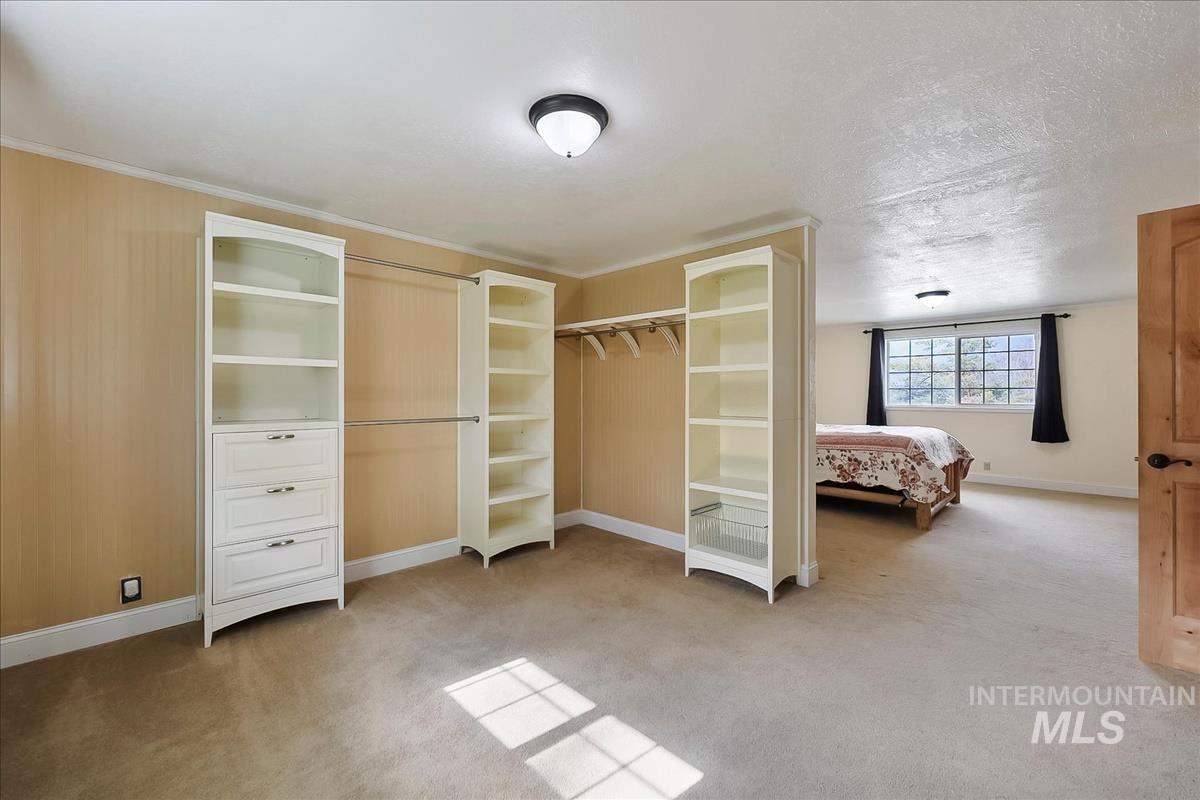 11875 West Hidden Valley Rim Road Boise, ID 83709 - Photo 20 of 36 Unfurnished bedroom with light carpet and a closet