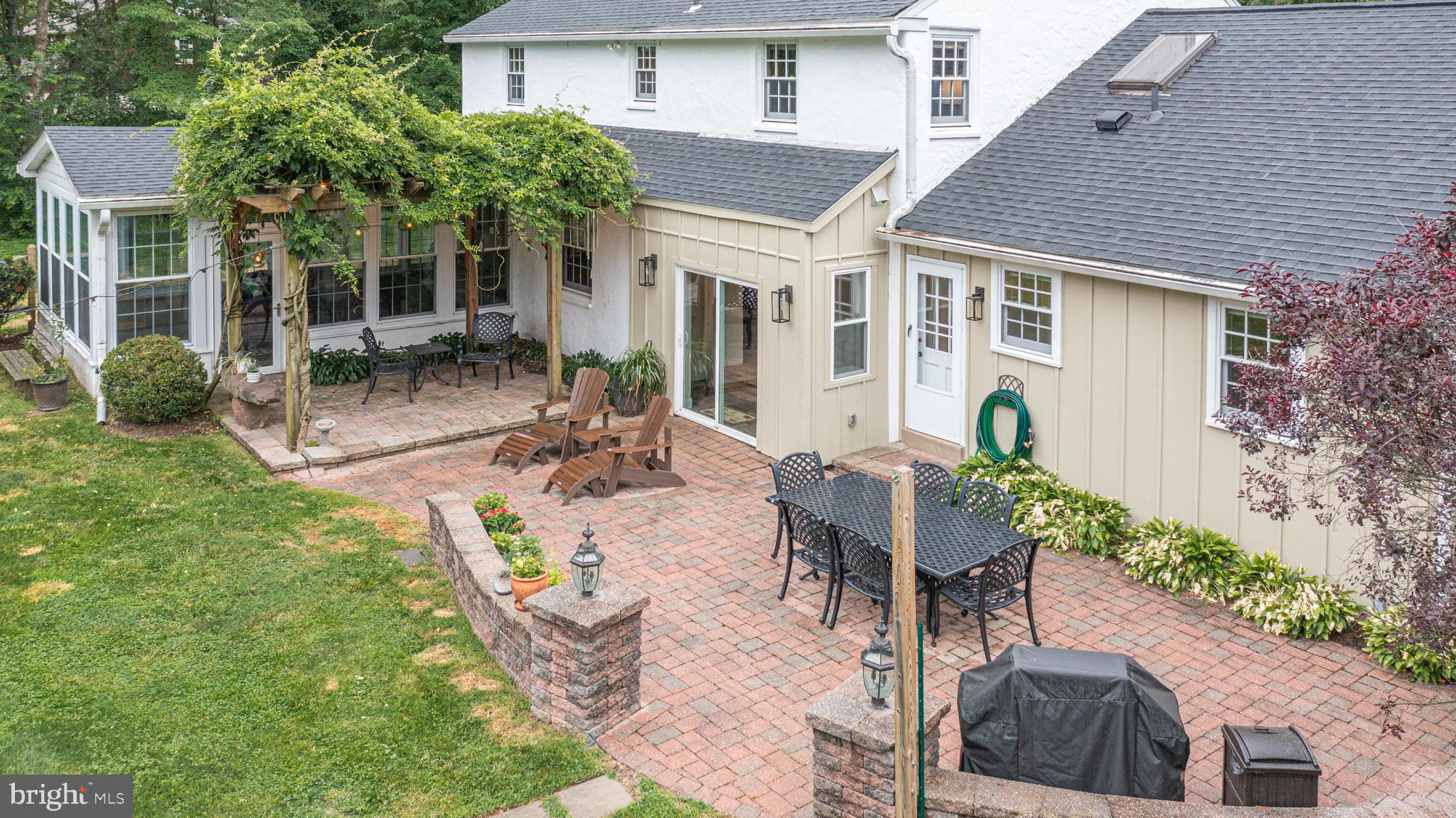1184 Shannon Road Newtown, PA 18940 - Photo 47 of 58 a house view with a seating space and garden
