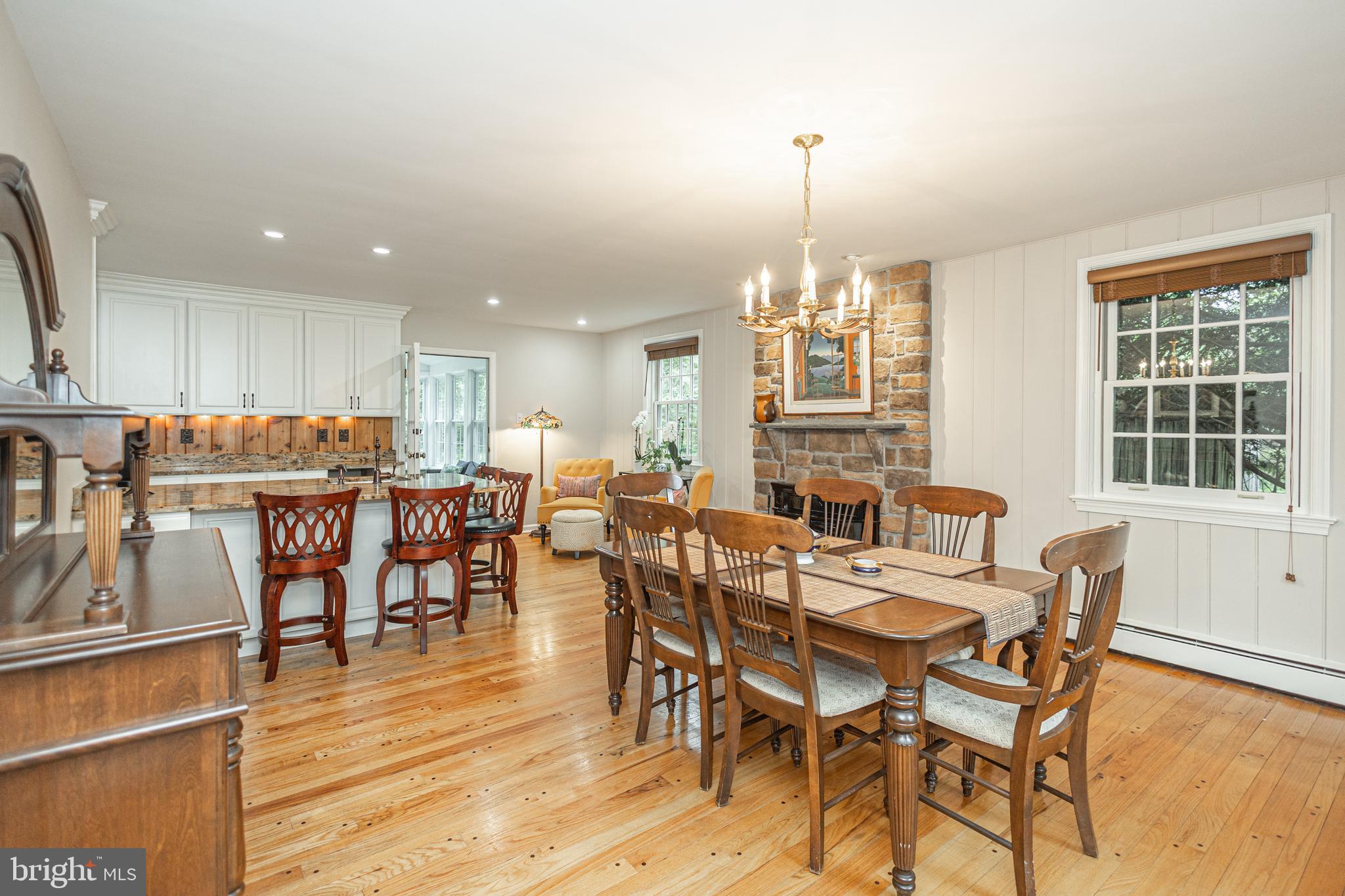 1184 Shannon Road Newtown, PA 18940 - Photo 5 of 58 a view of a dining room with furniture window and wooden floor