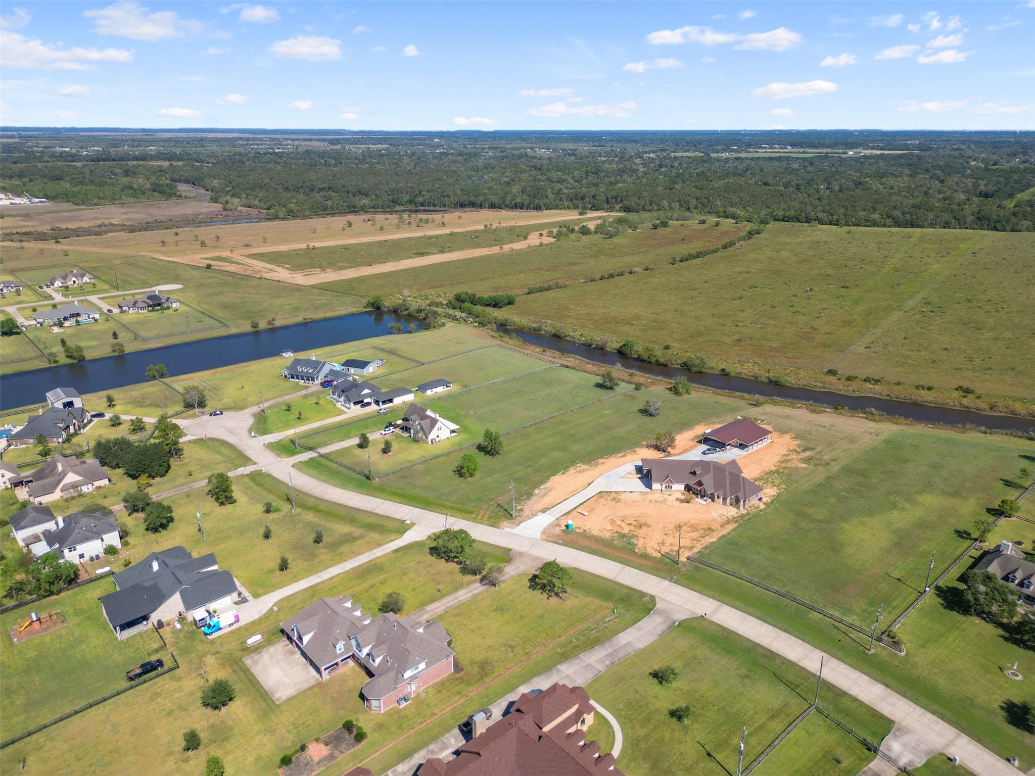 7515 Oak Alley Court Rosharon, TX 77583 - Photo 6 of 7 an aerial view of a ocean view