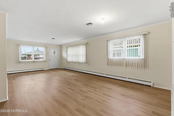 wooden floor in an empty room