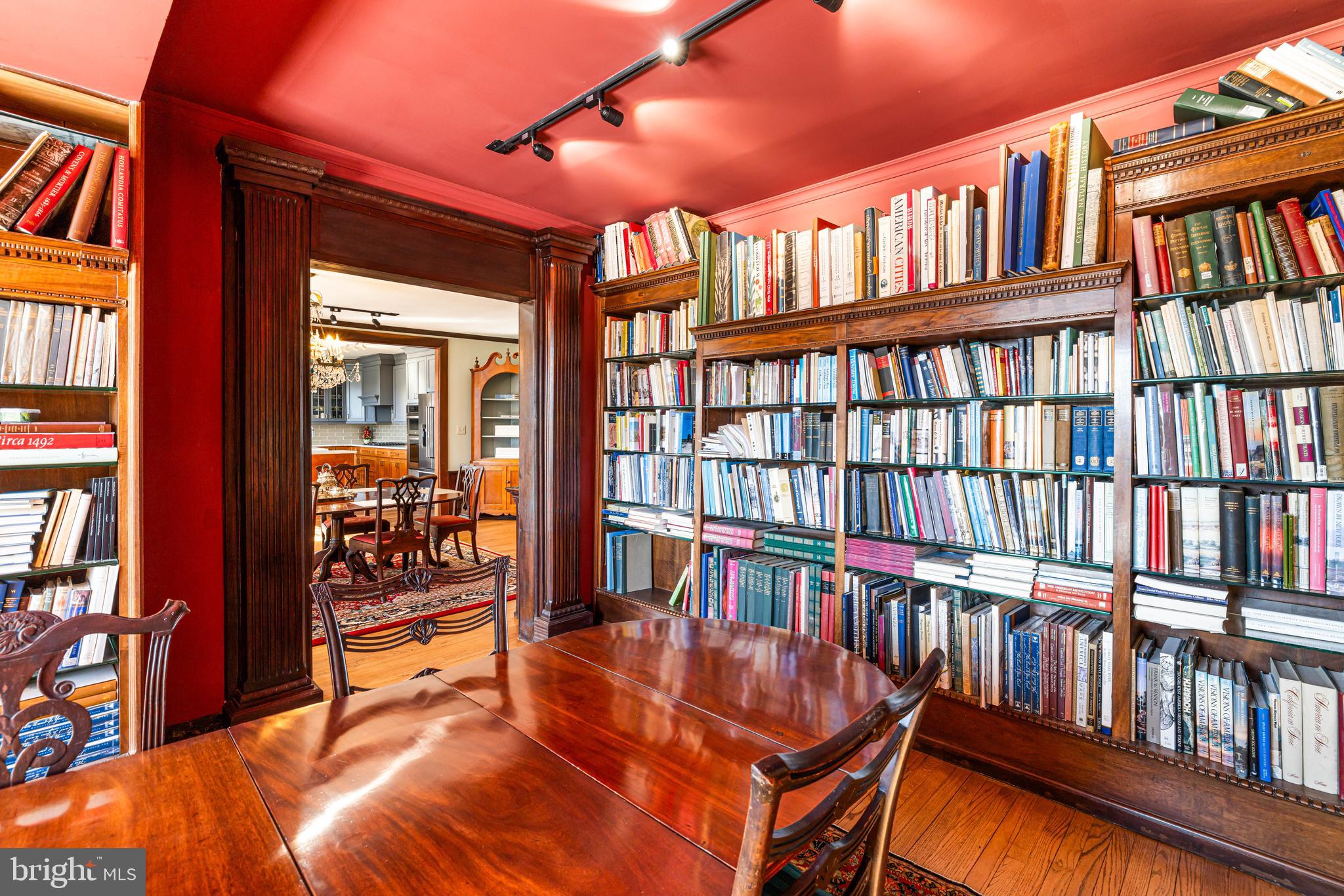 1260 County Line Road Wayne, PA 19087 - Photo 15 of 64 a view of living room with furniture and book shelf