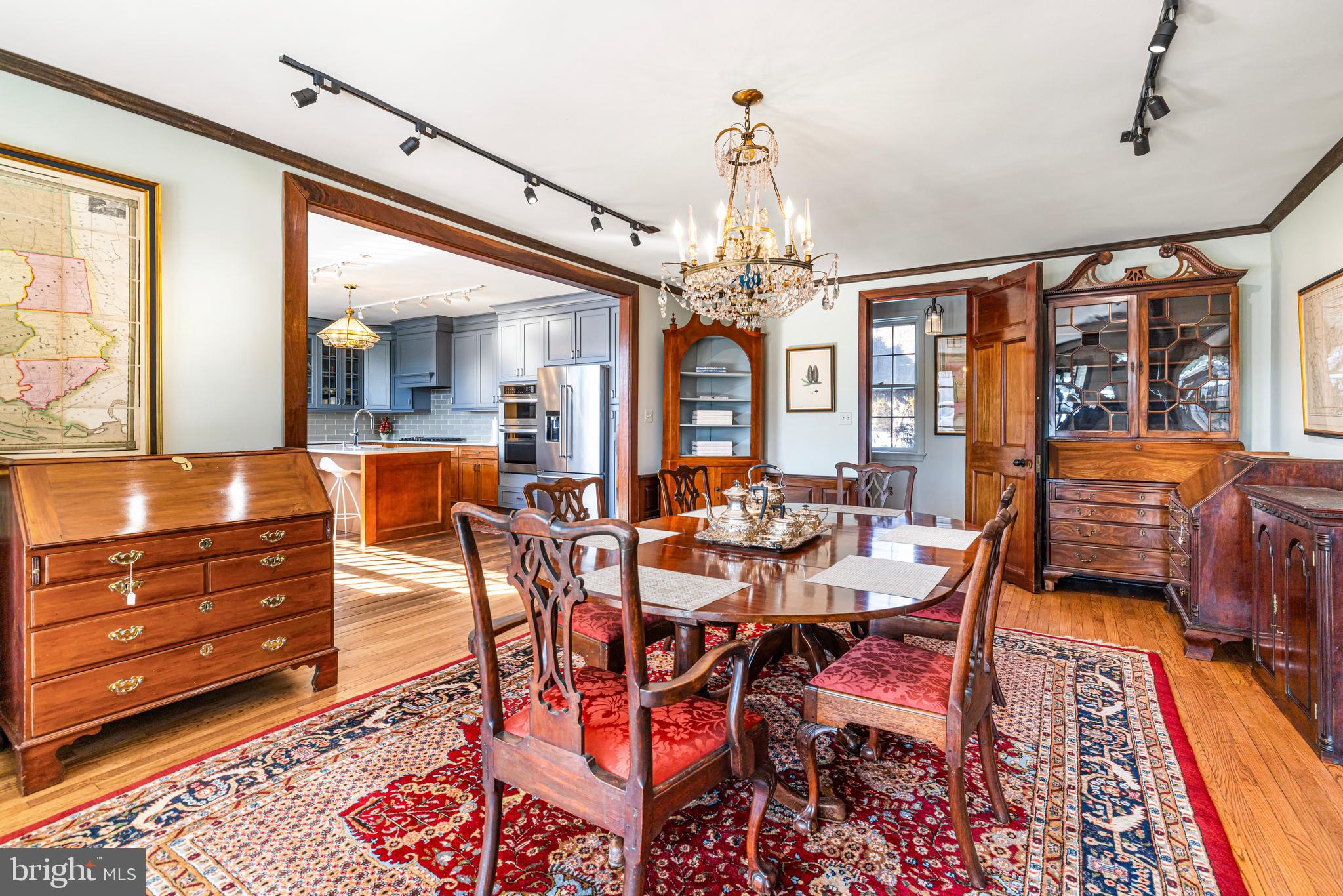 1260 County Line Road Wayne, PA 19087 - Photo 16 of 64 a view of a dining room with furniture