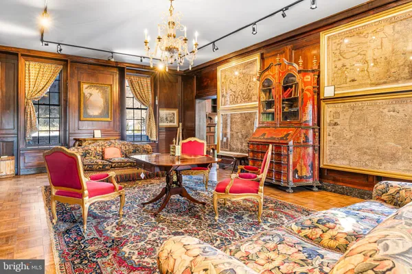 a view of a living room