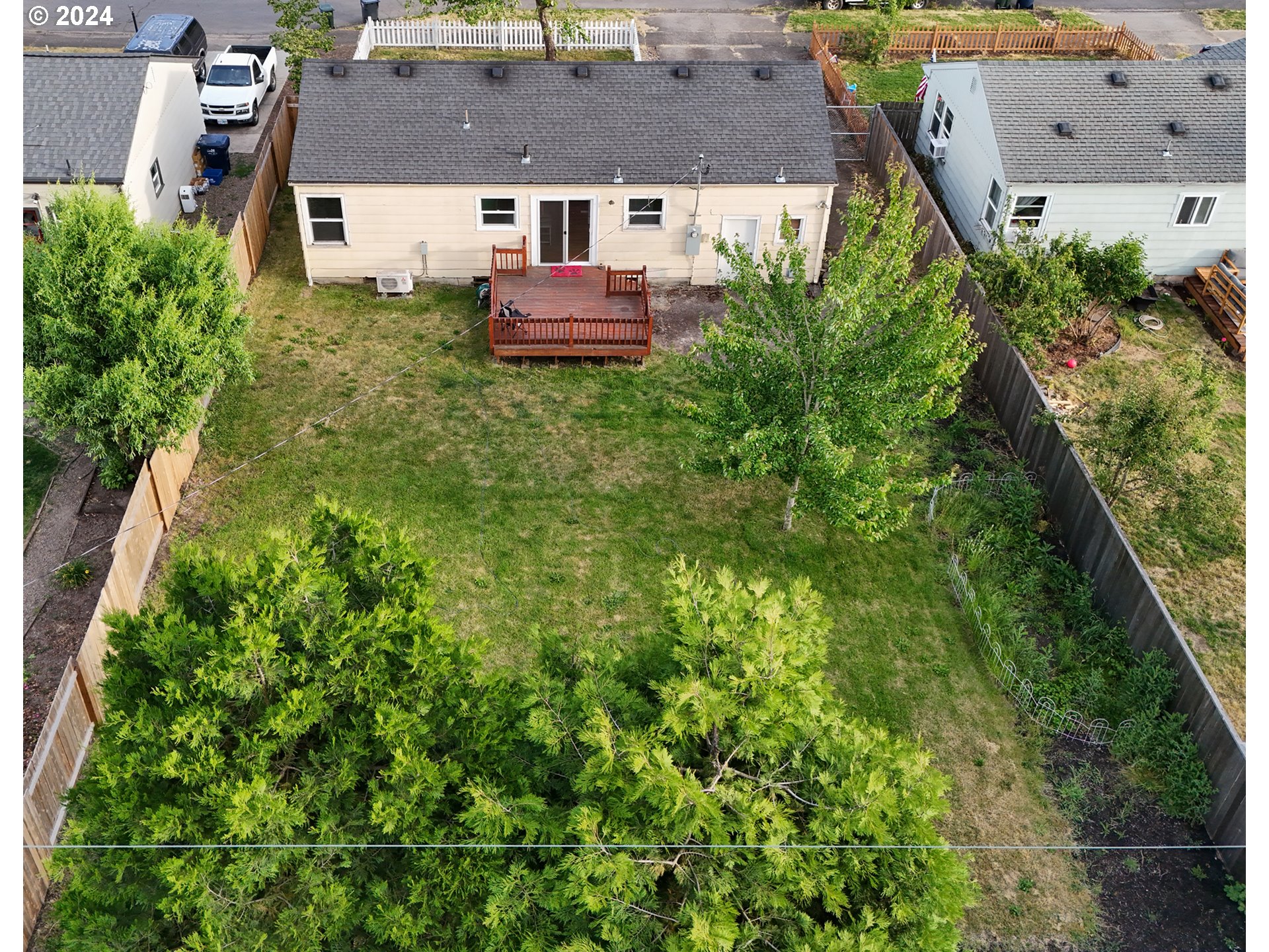 1534 A Street Springfield, OR 97477 - Photo 17 of 24 an aerial view of house with yard