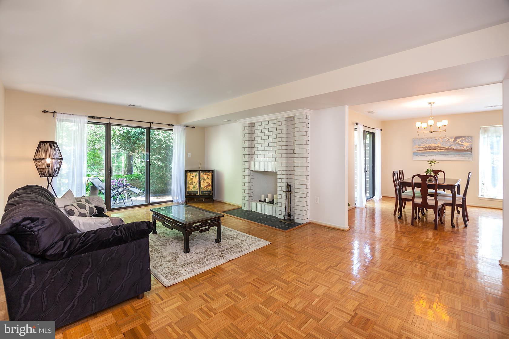 11600 Hunters Green Court Reston, VA 20191 - Photo 12 of 24 open floor layout-parquet floors