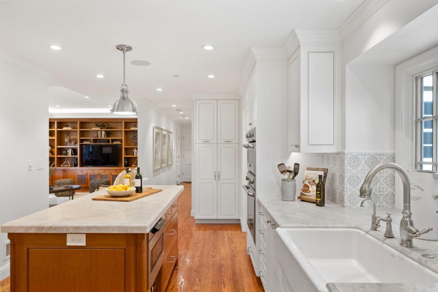310 Ranelagh Road Hillsborough, CA 94010 - Photo 16 of 51 a kitchen with a sink appliances and a bath tub