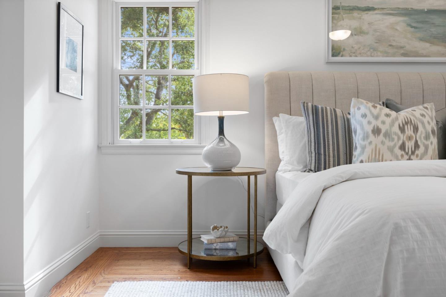 310 Ranelagh Road Hillsborough, CA 94010 - Photo 25 of 51 a room with a bed and a window