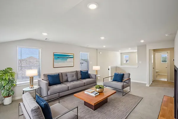 an empty room with a empty space