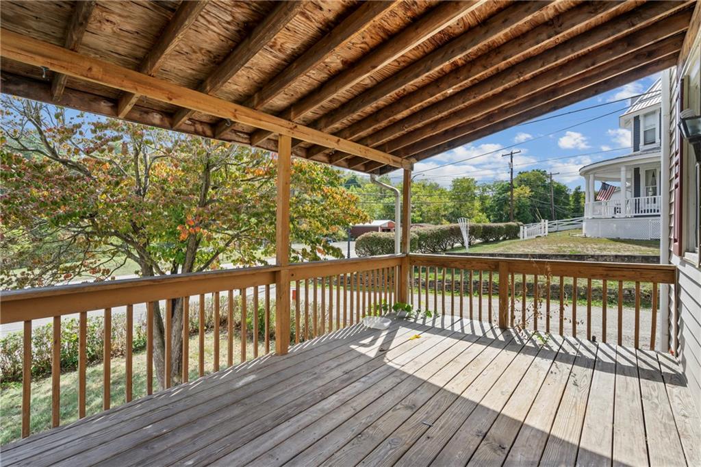 550 Greenfield Road Vanderbilt, PA 15486 - Photo 3 of 34 a view of balcony with wooden floor