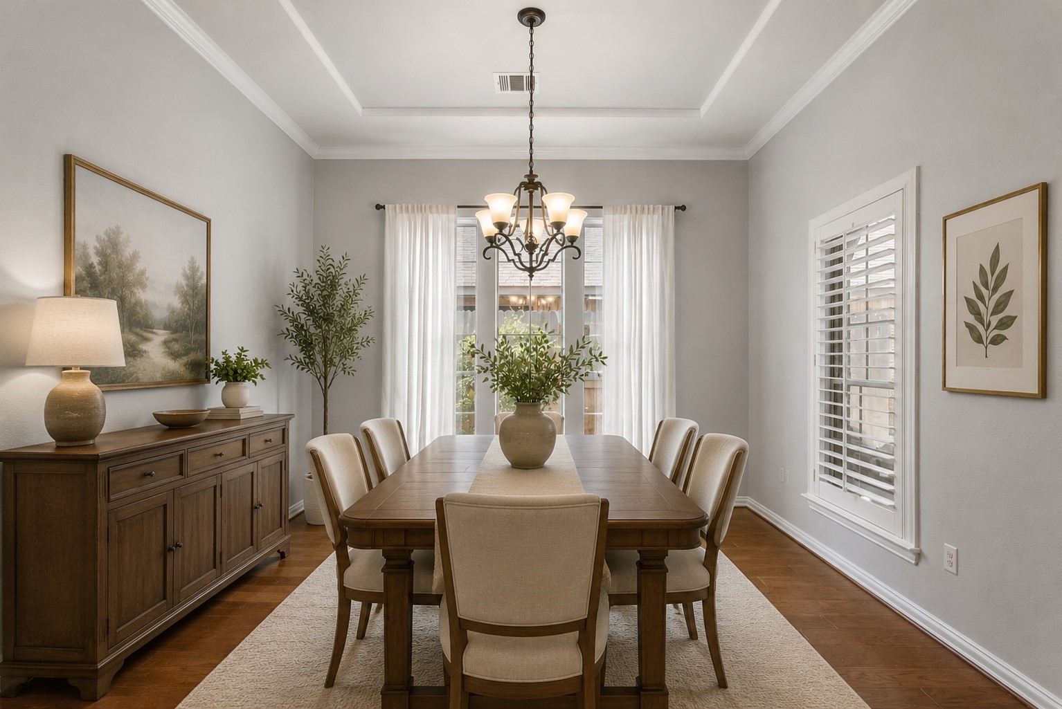 27515 Chris Ridge Court Spring, TX 77386 - Photo 5 of 31 Formal dining room digitally staged.