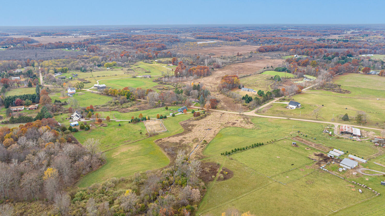 10395 Boyce Road Chelsea, MI 48118 - Photo 72 of 79 10395 Boyce Rd Chelsea MI (Aerial Photo)