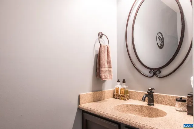 a view of a bookshelf and a room with bookshelf