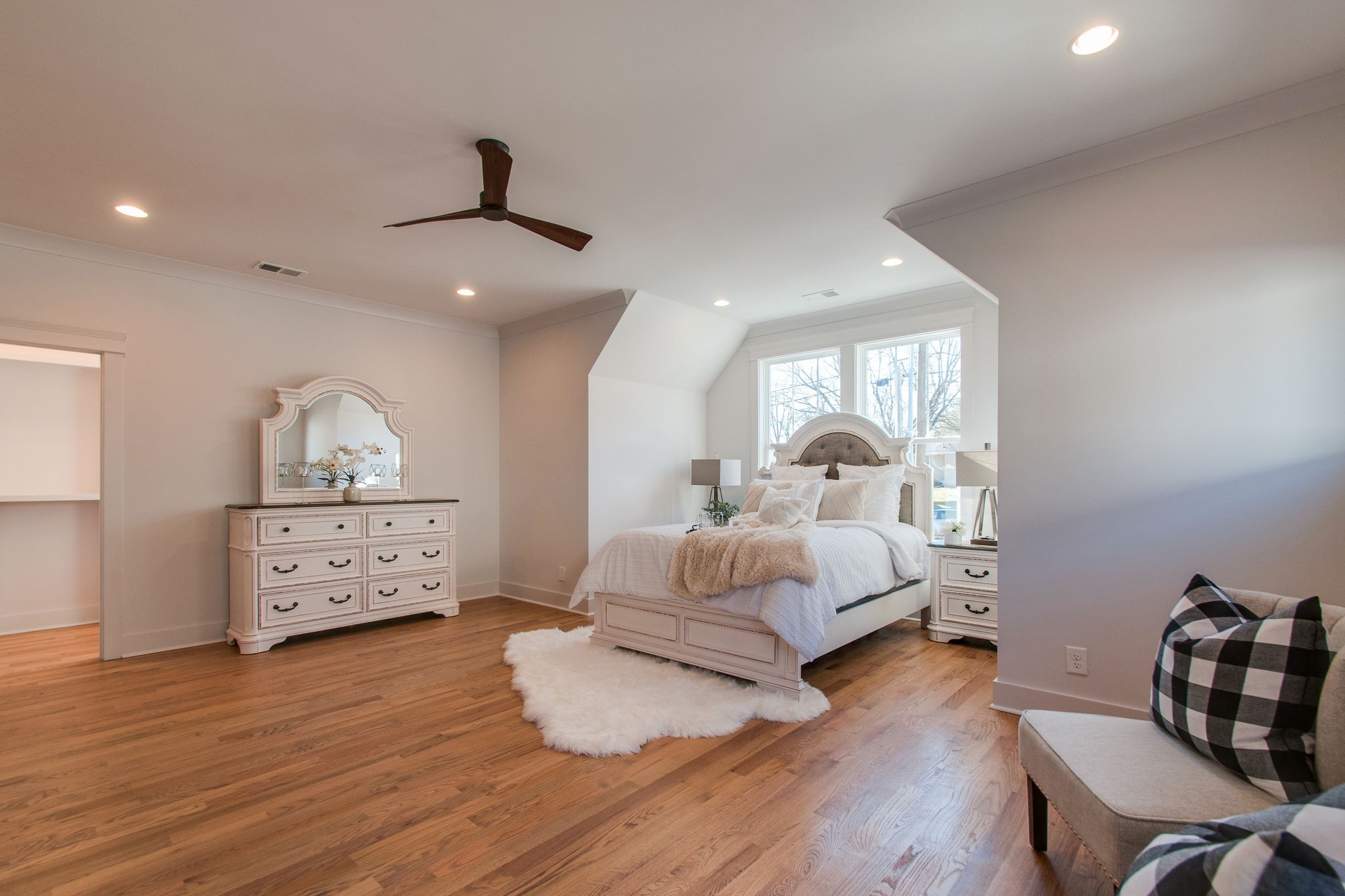 929 Mitchell Road Nashville, TN 37206 - Photo 26 of 48 a bedroom with furniture and wooden floor