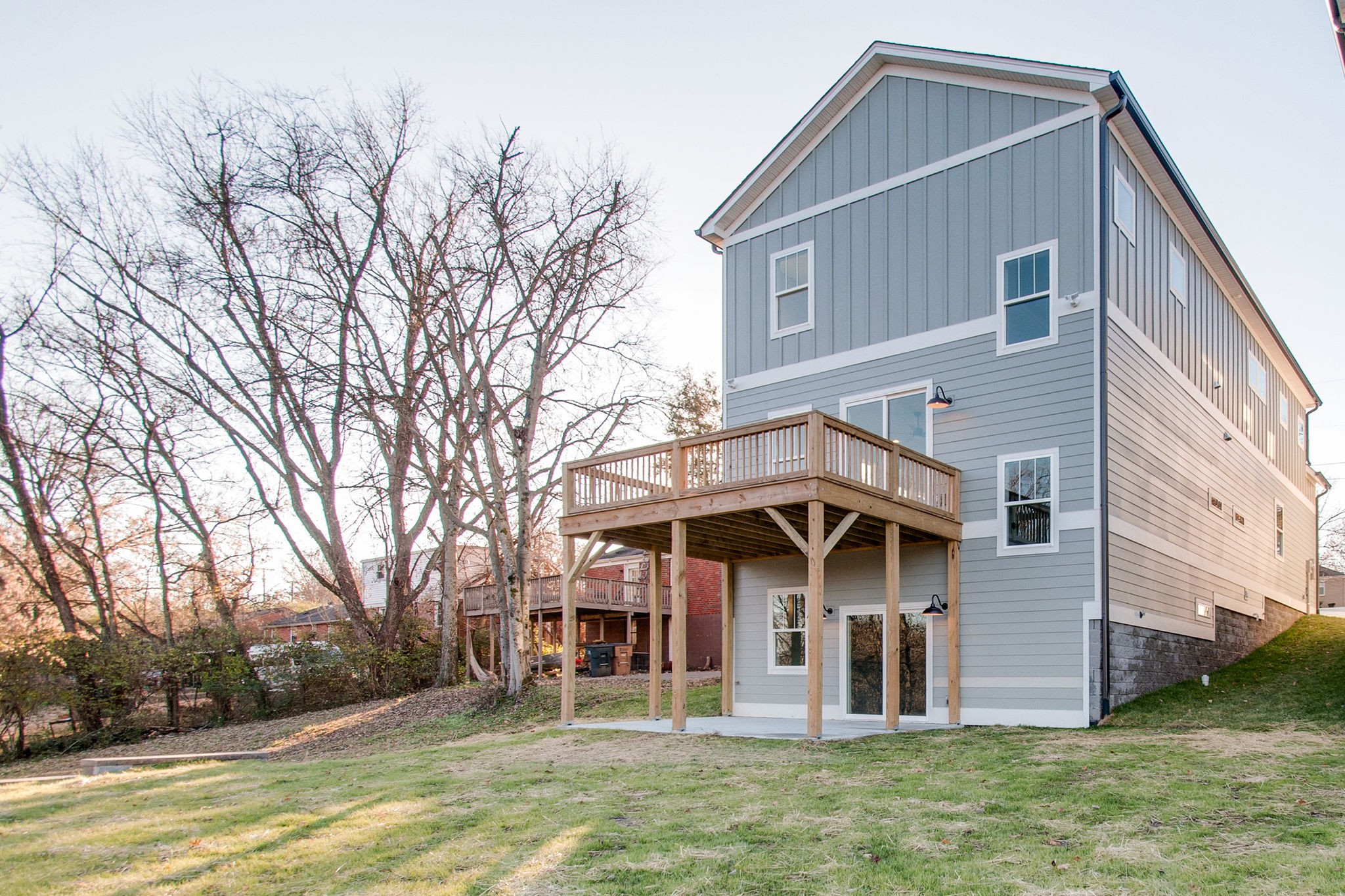 929 Mitchell Road Nashville, TN 37206 - Photo 42 of 48 a view of a house with a yard balcony and slide