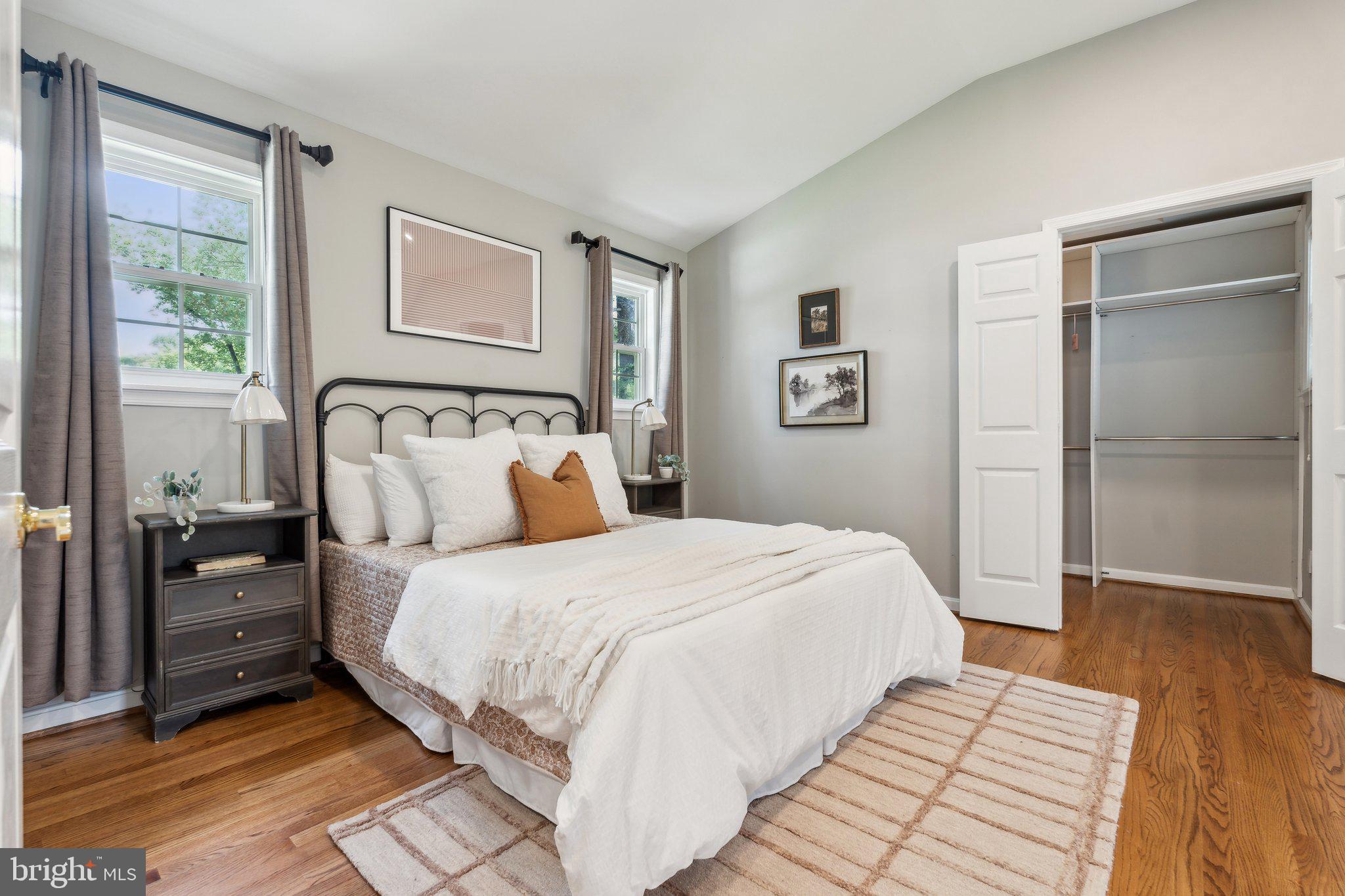 703 Roxboro Road Rockville, MD 20850 - Photo 29 of 55 a bedroom with bed and window