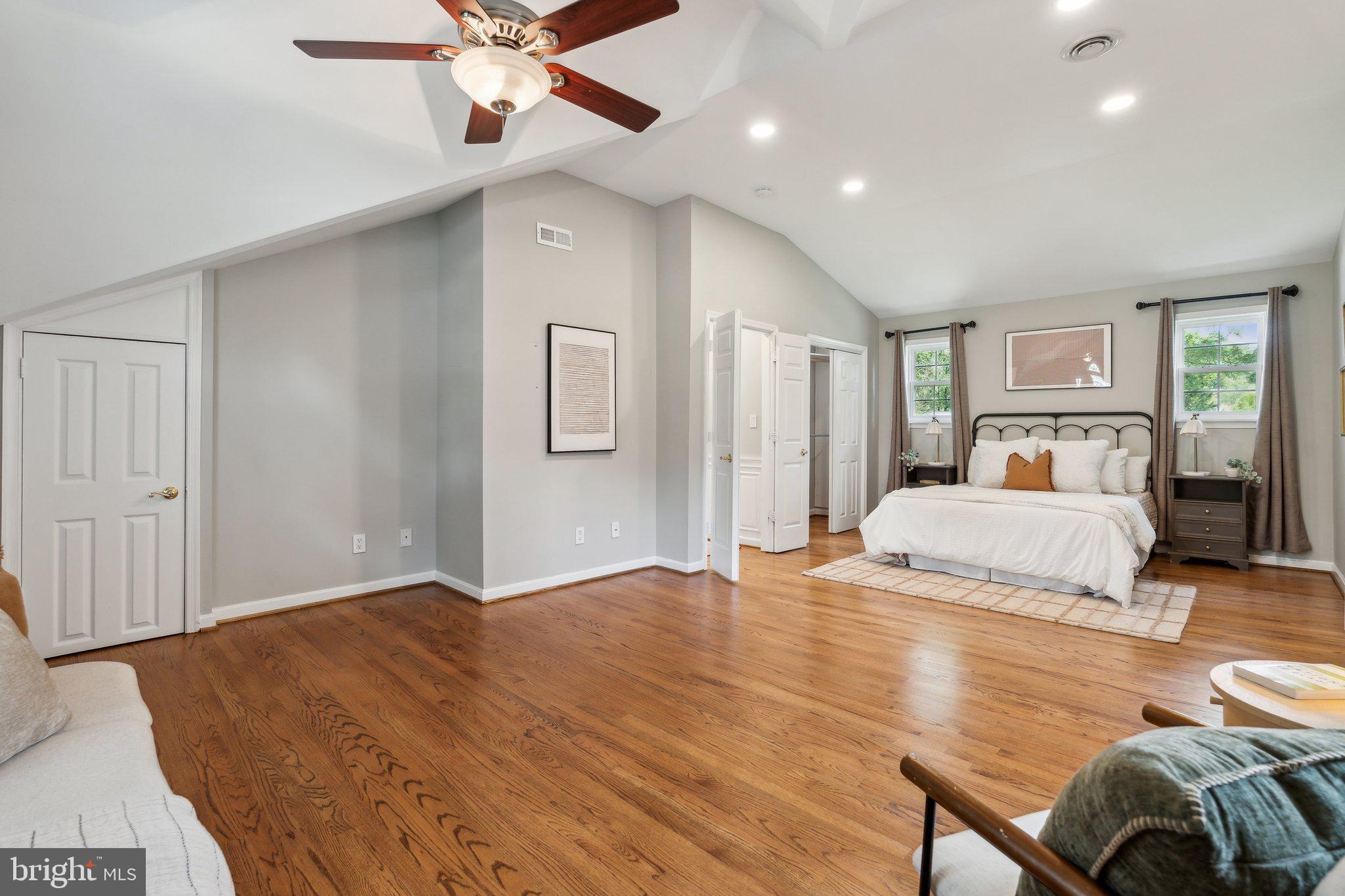 703 Roxboro Road Rockville, MD 20850 - Photo 34 of 55 a bedroom with a bed and a dresser