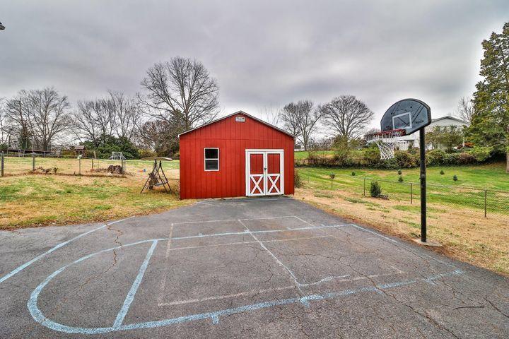 804 Coventry Road Knoxville, TN 37923 - Photo 26 of 26 Basketball Court and Shed