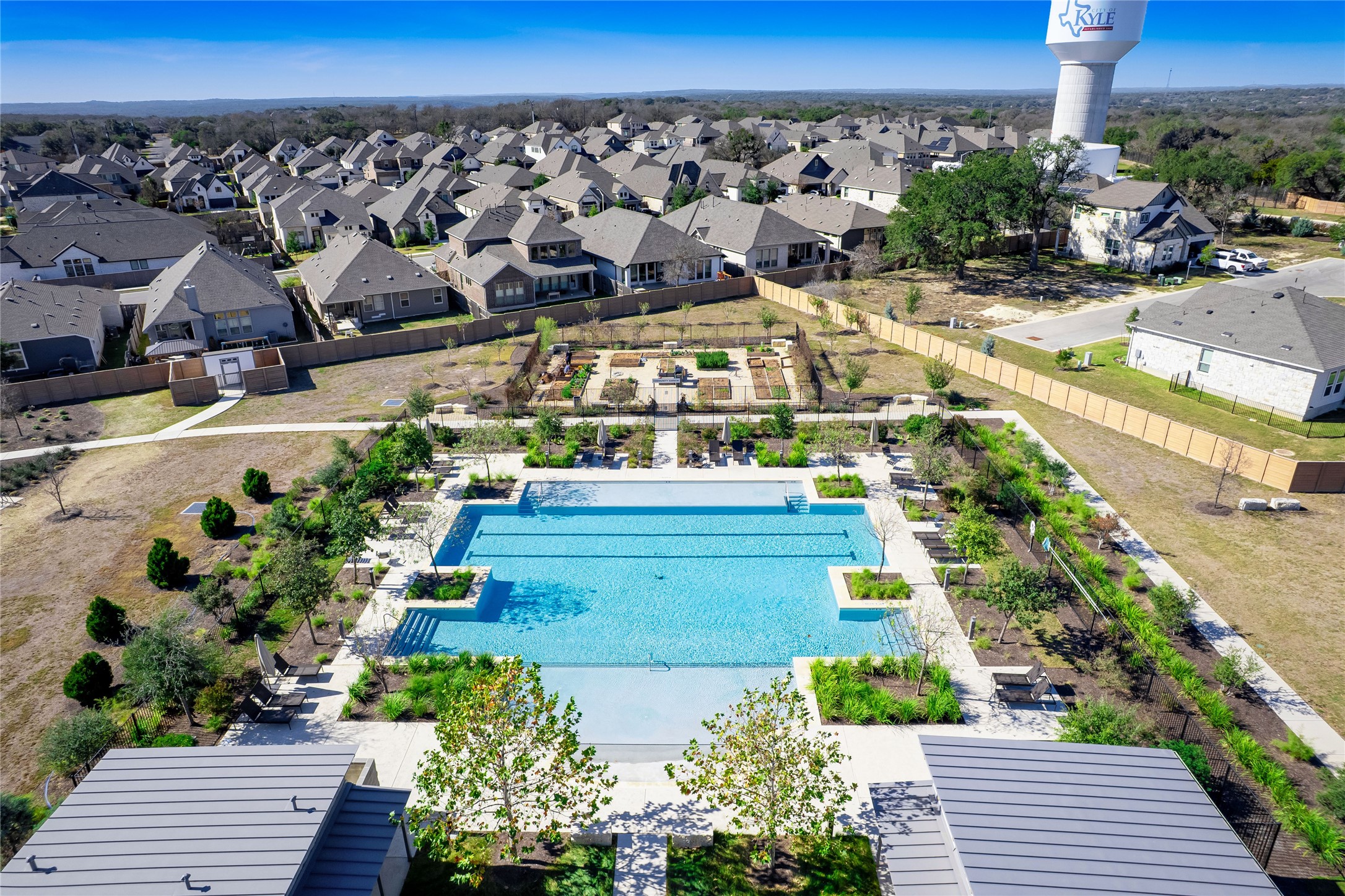 181 Soldier Street Kyle, TX 78640 - Photo 35 of 37 a view of a water fountain