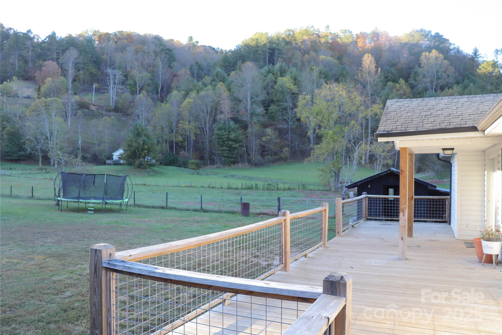 718 Bald Mountain Road Burnsville, NC 28714 - Photo 20 of 37 a view of a backyard