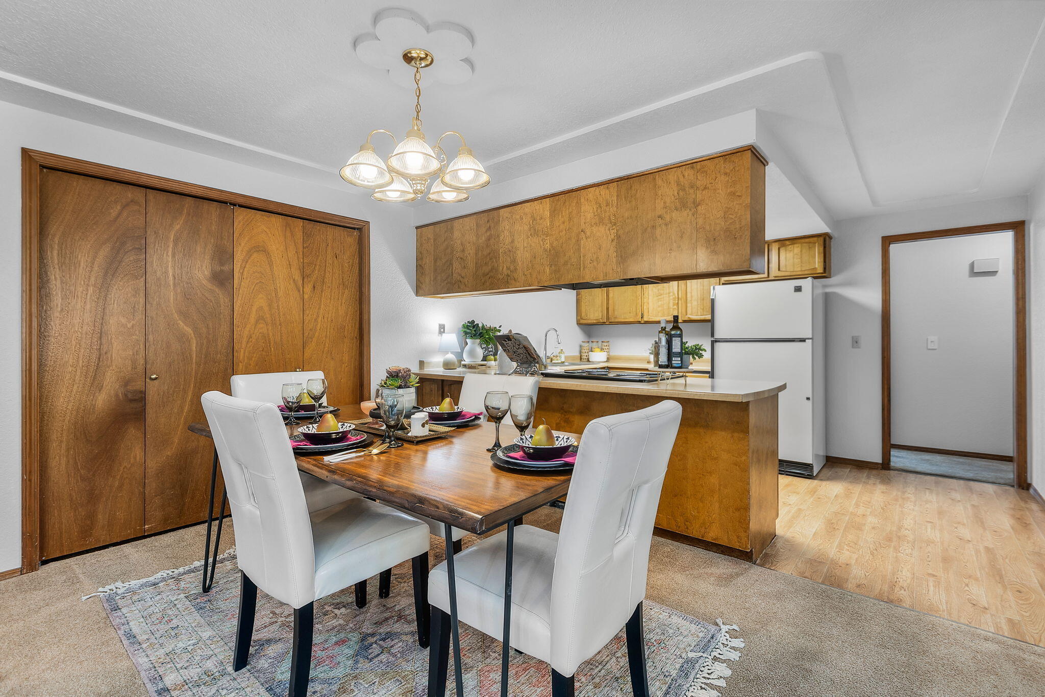 1728 Northeast Carson Way Bend, OR 97701 - Photo 27 of 33 Dining Area/Laundry/Kitchen