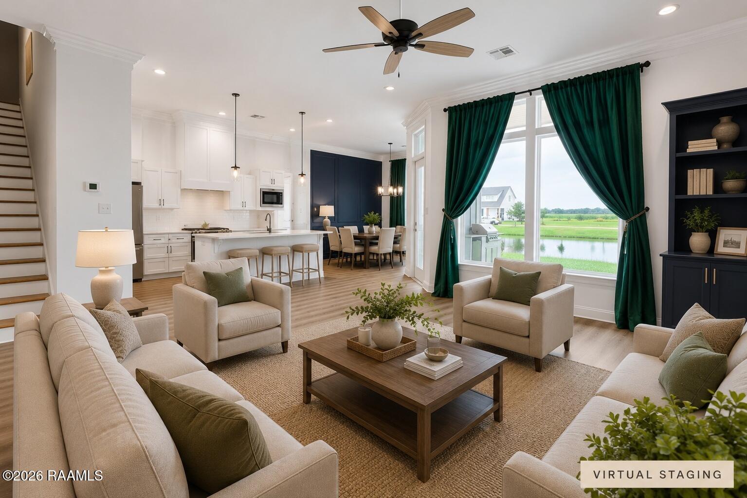 406 Sunshine Rise Drive Broussard, LA 70518 - Photo 10 of 31 virtual_staged_living_room