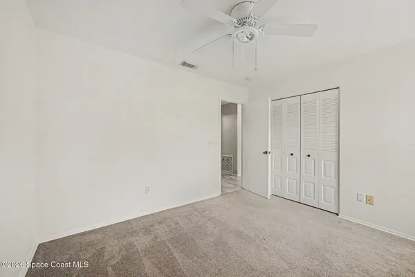 a view of empty room